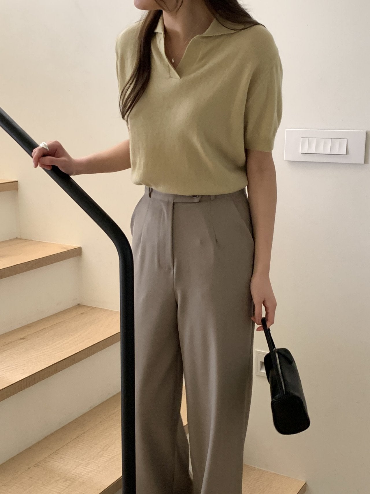 Sweet Palette Cashmere Collar Knit