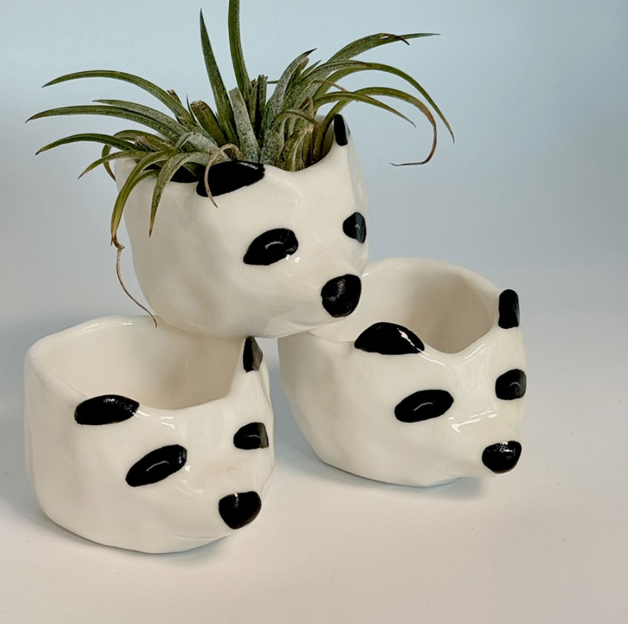 [Handmade Korean Ceramics] Smile Panda Soju Cup