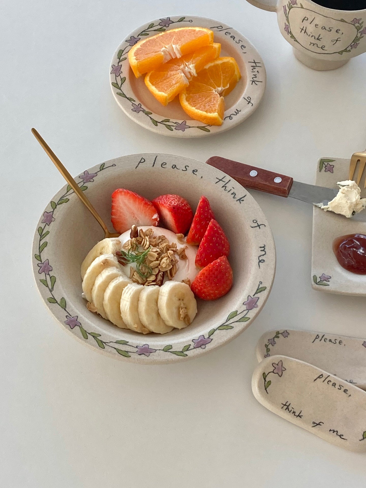 [Handmade Korean Ceramics] Think of me bowl