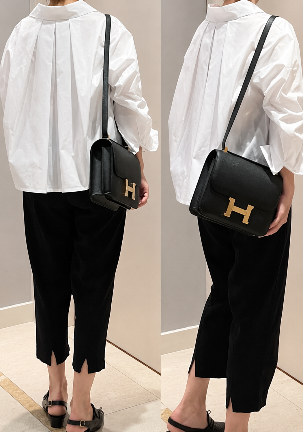 Back-Pleated Timeless Shirt