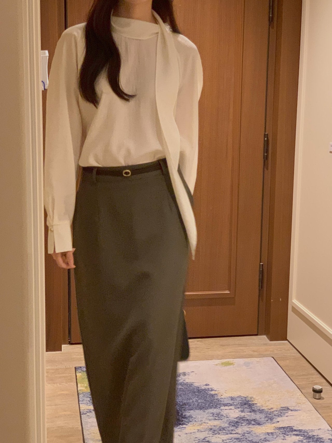 [Best Seller] Premium Raglan Tie Blouse