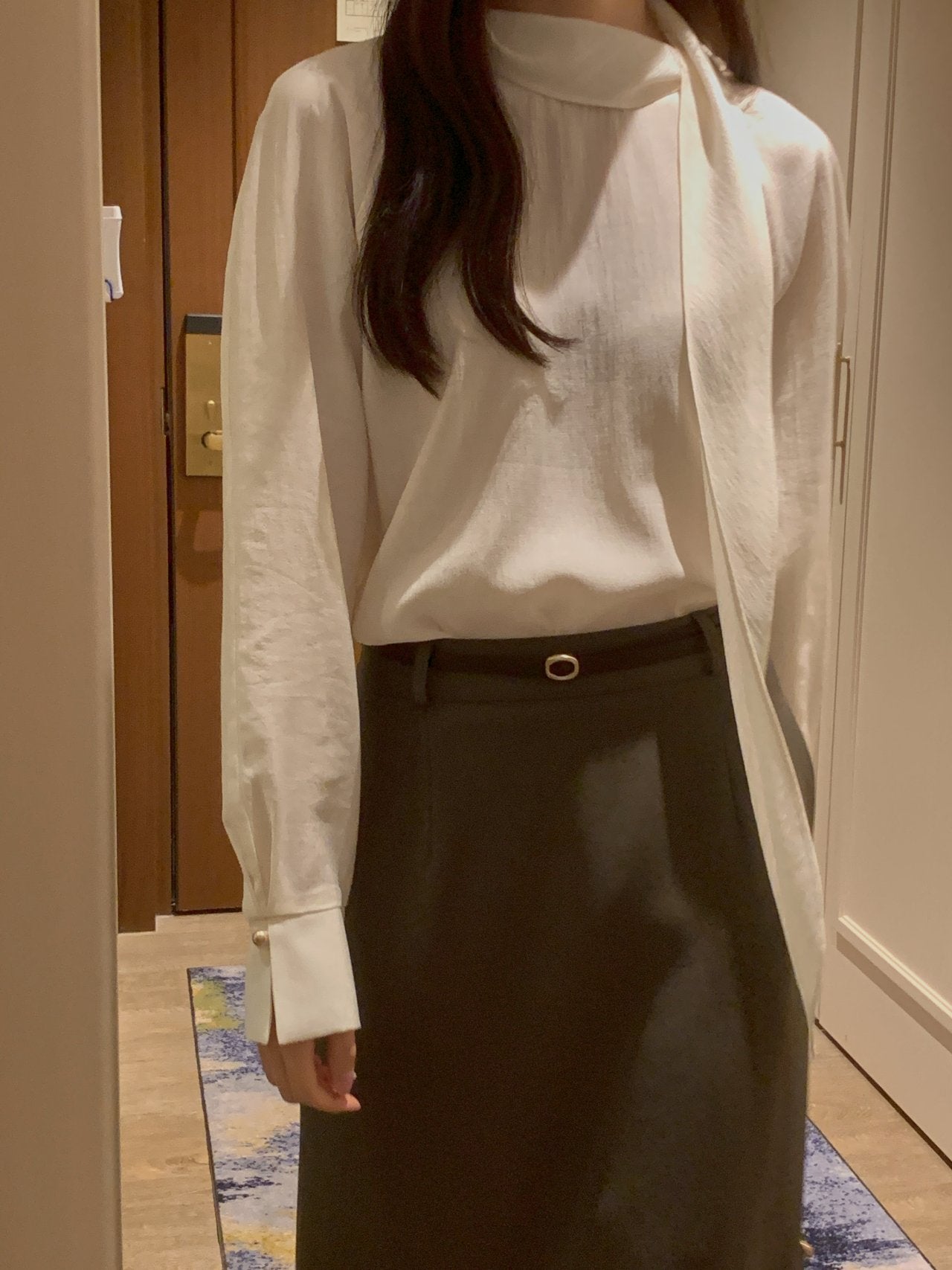 [Best Seller] Premium Raglan Tie Blouse