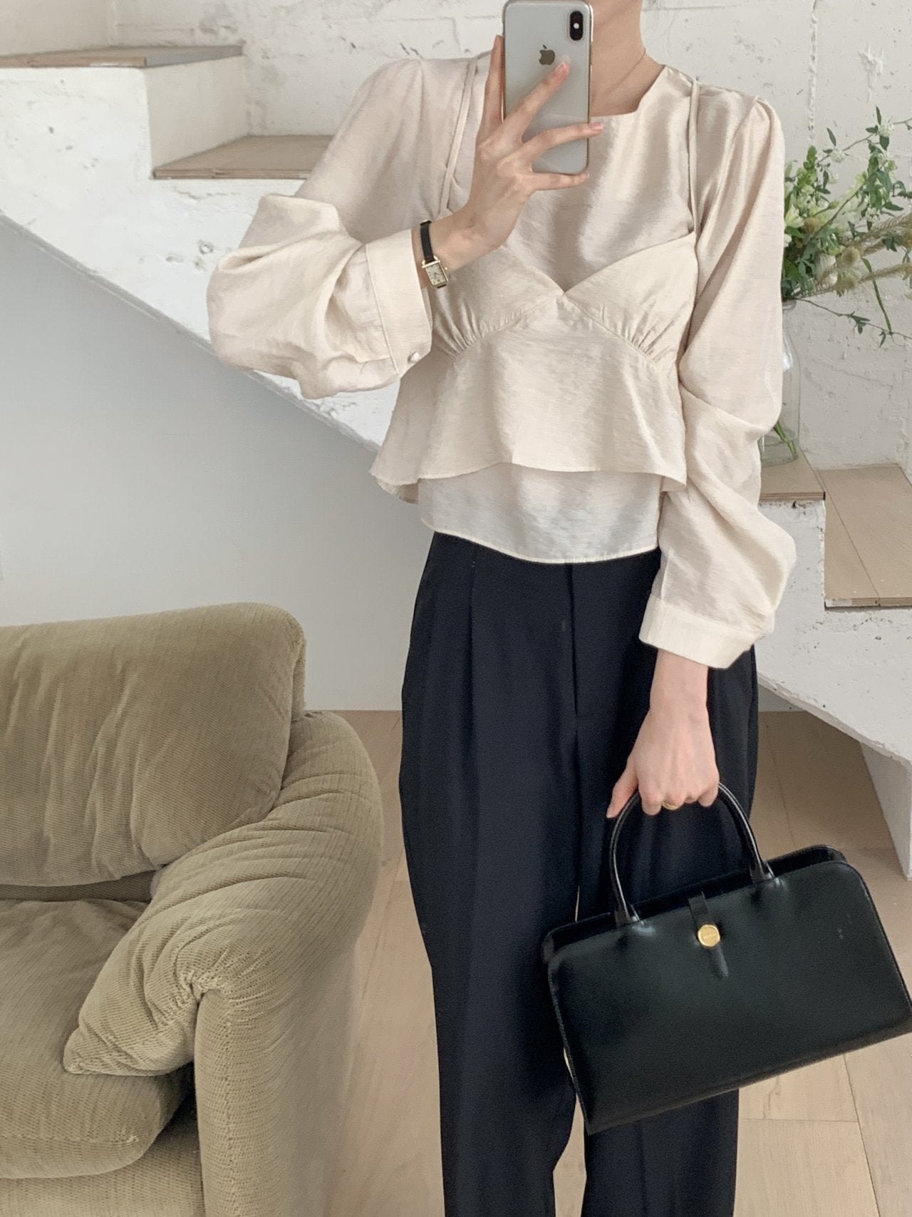 Dio Bustier Blouse