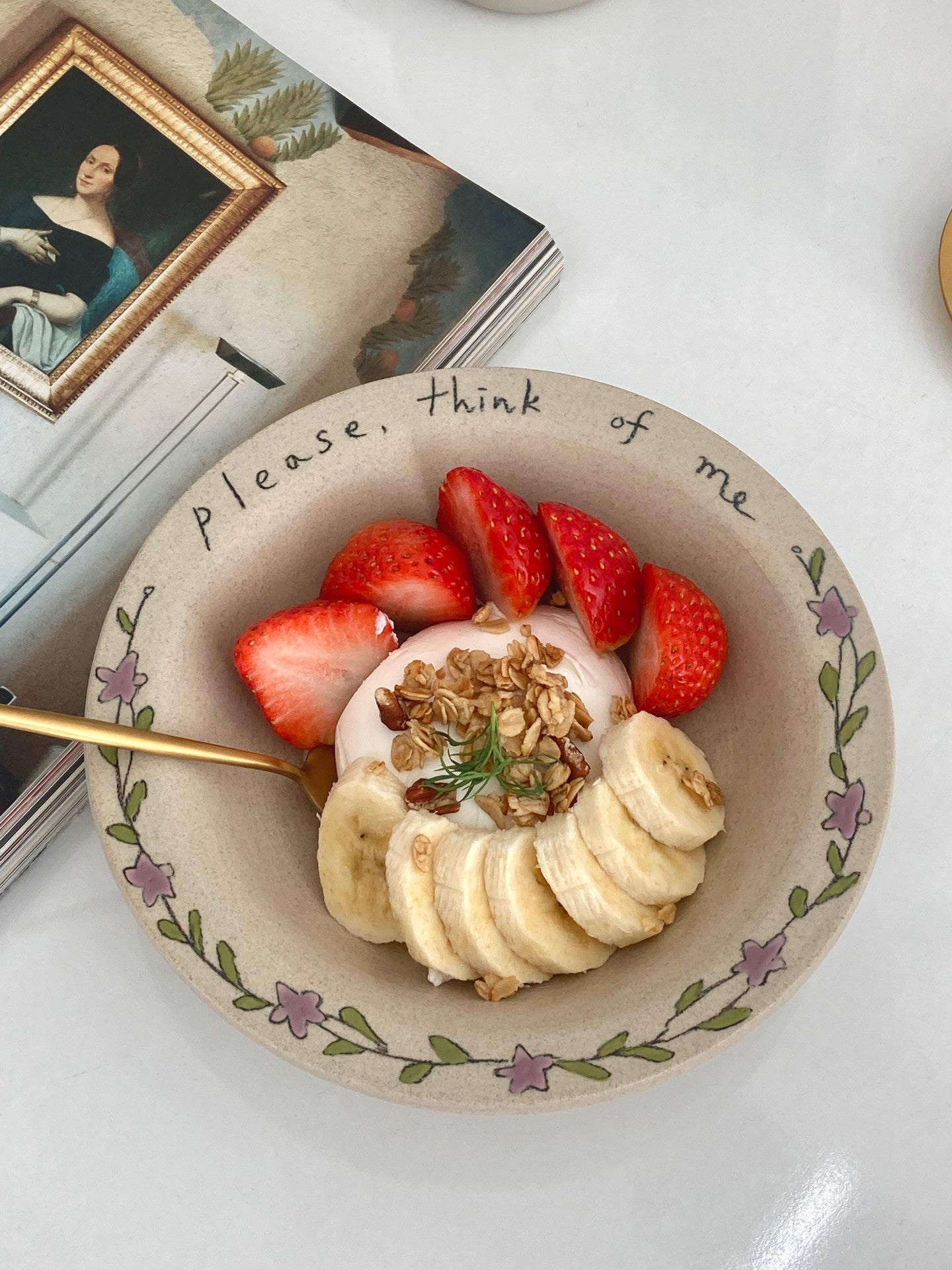 [Handmade Korean Ceramics] Think of me bowl