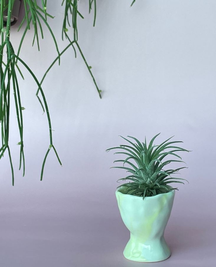 [Handmade Korean Ceramics] Marbled Goblet