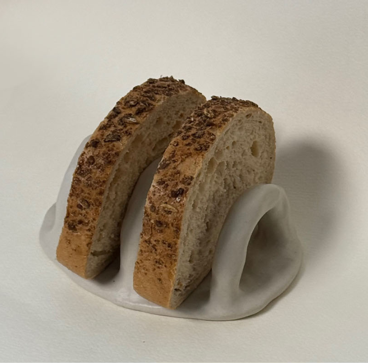 [Handmade Korean Ceramics] Bread Tray