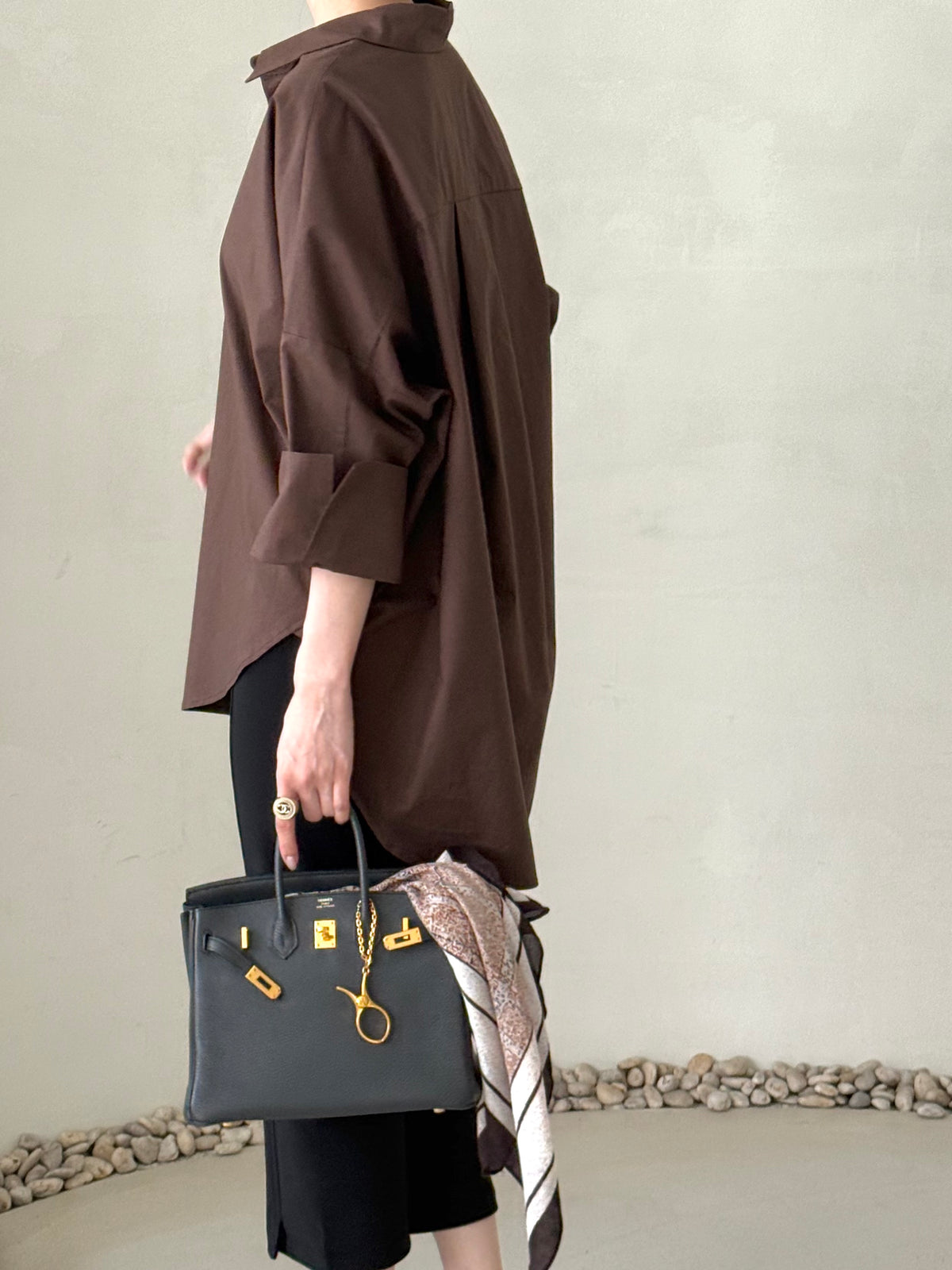 [Best Seller] Oversized Asymmetric Long Shirt