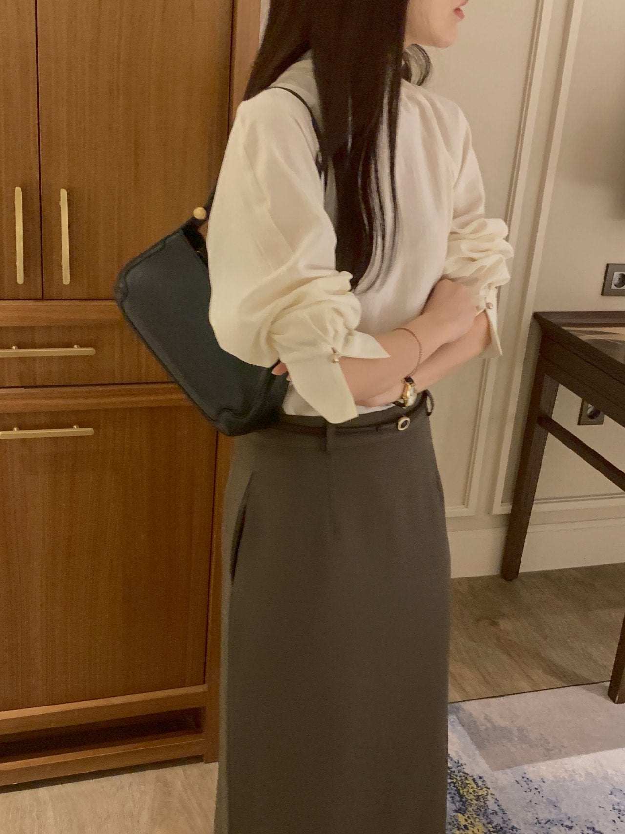 [Best Seller] Premium Raglan Tie Blouse