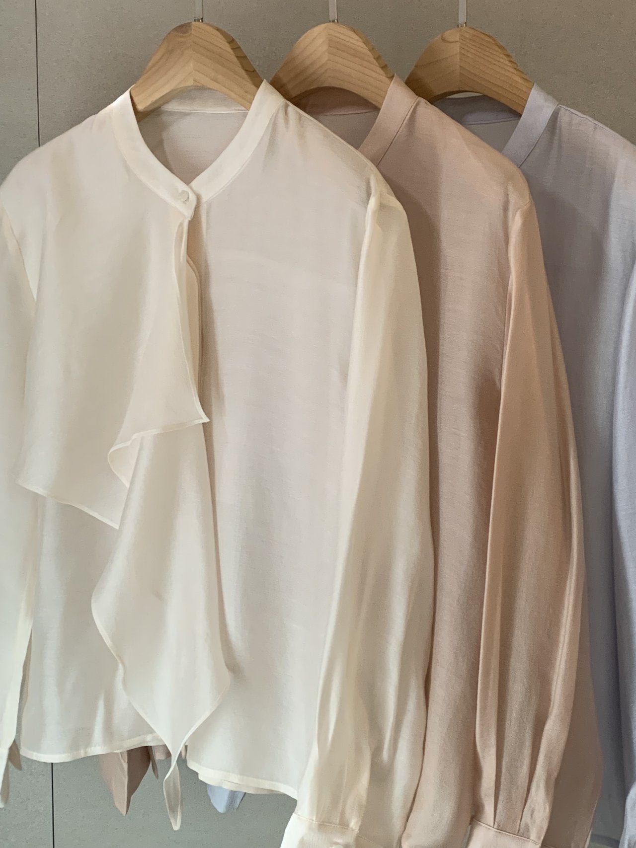 [Best Seller] Asymmetric Frill Blouse