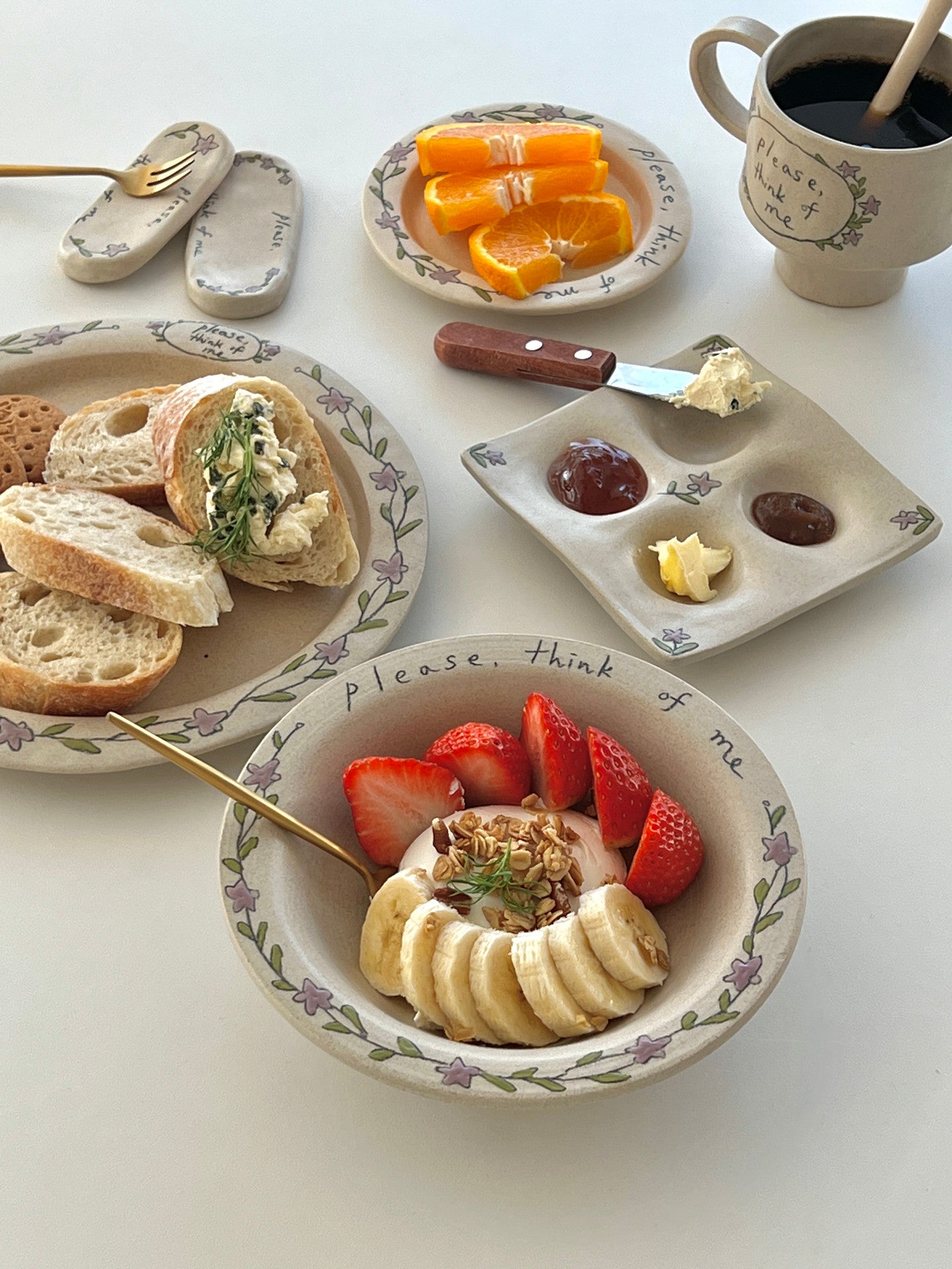 [Handmade Korean Ceramics] Think of me bowl