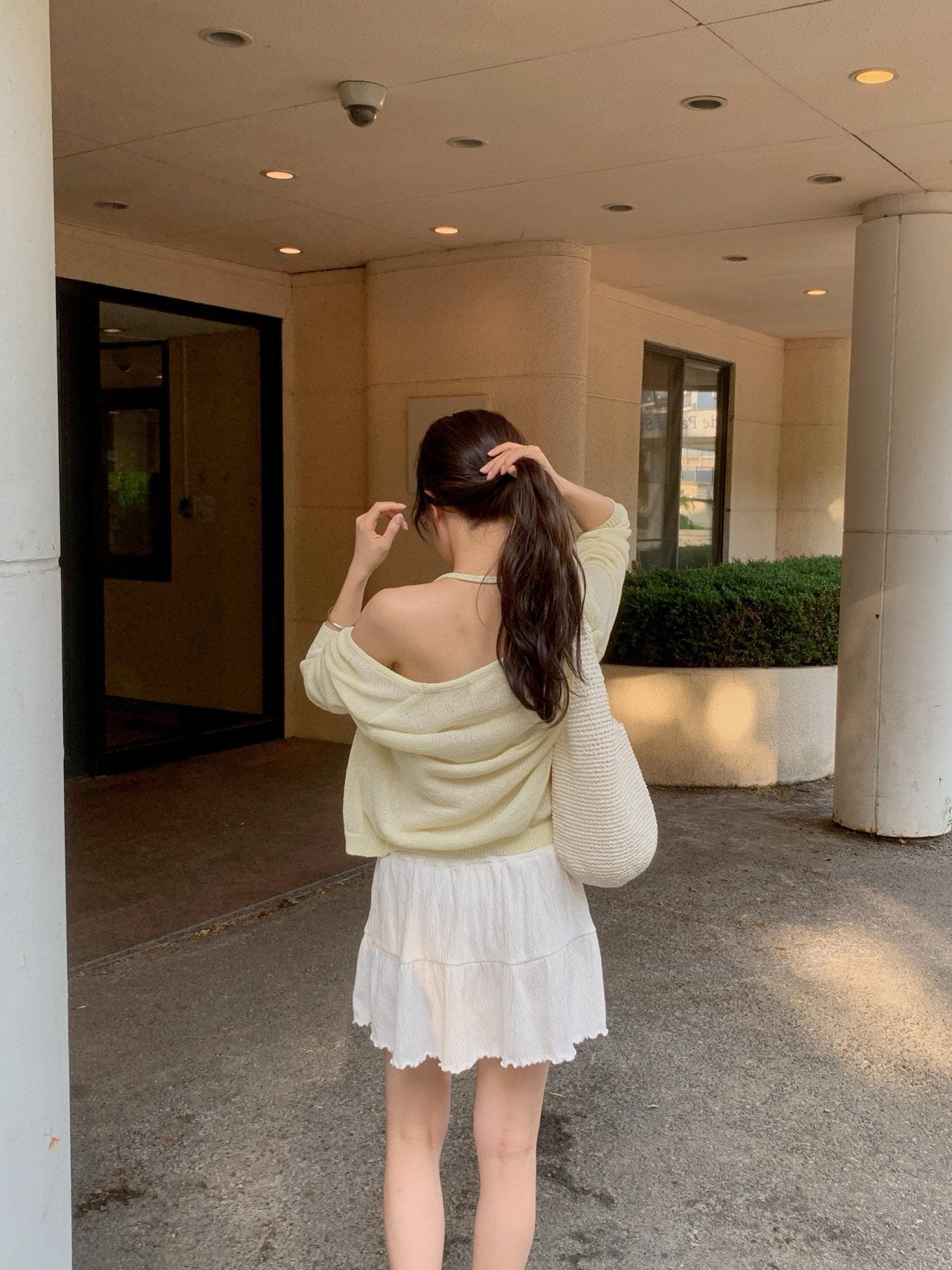 Halter Knit Cardigan
