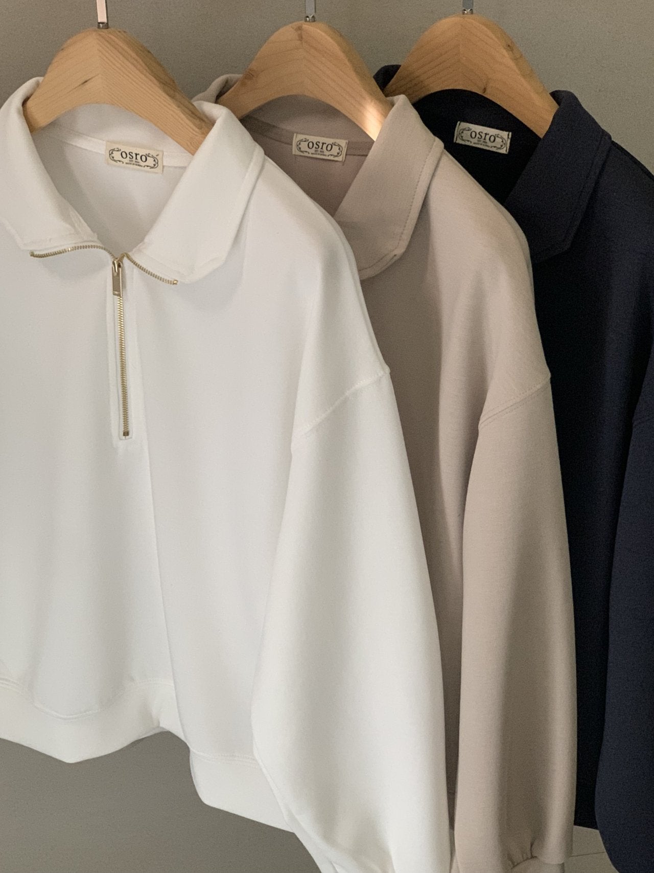 Premium Half Zip Sweatshirt