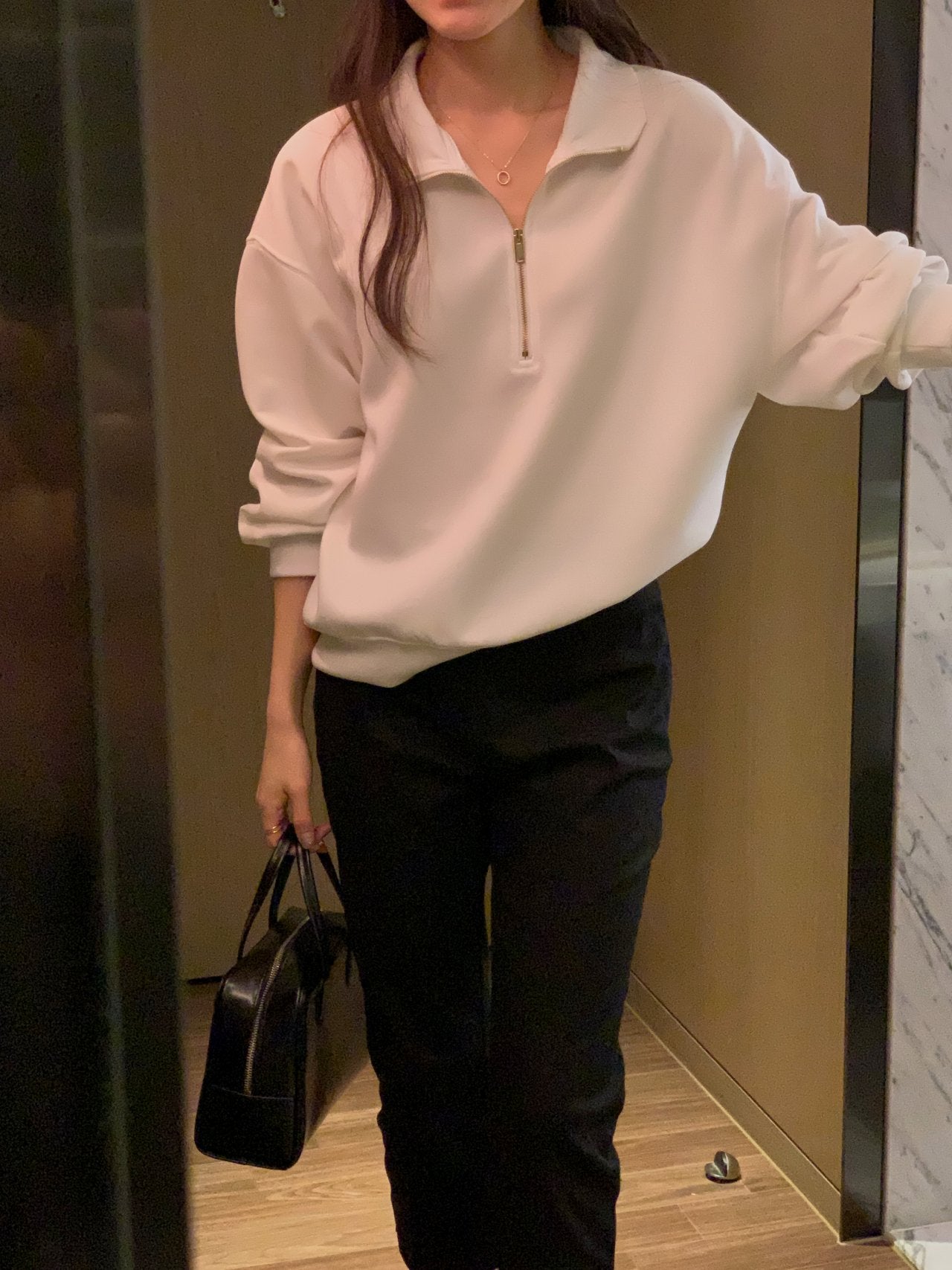 Premium Half Zip Sweatshirt