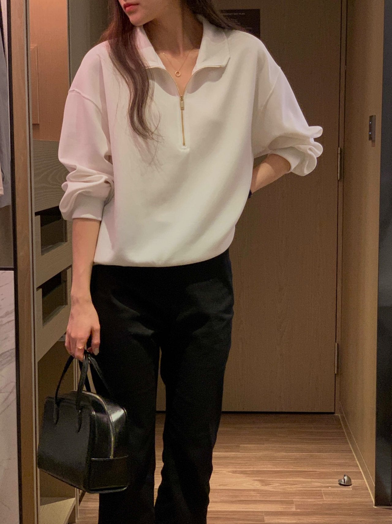 Premium Half Zip Sweatshirt
