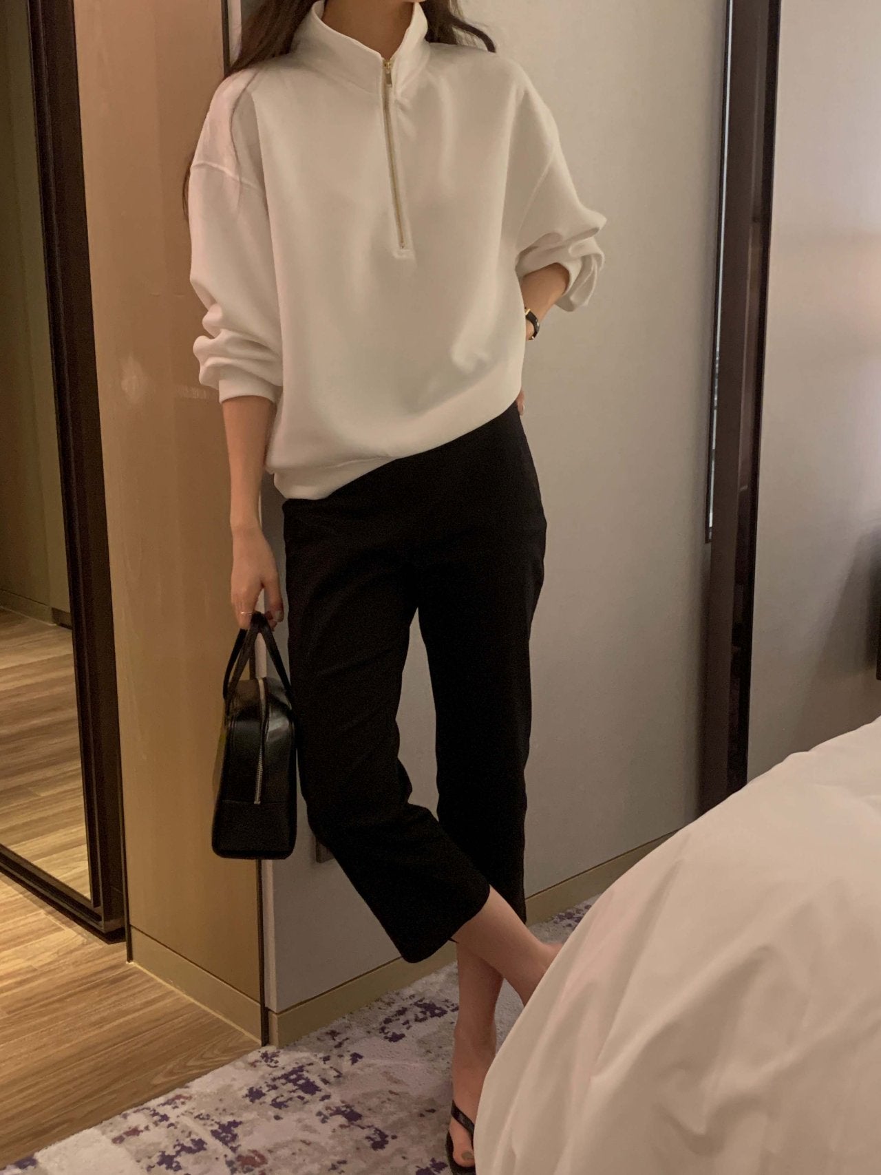 Premium Half Zip Sweatshirt