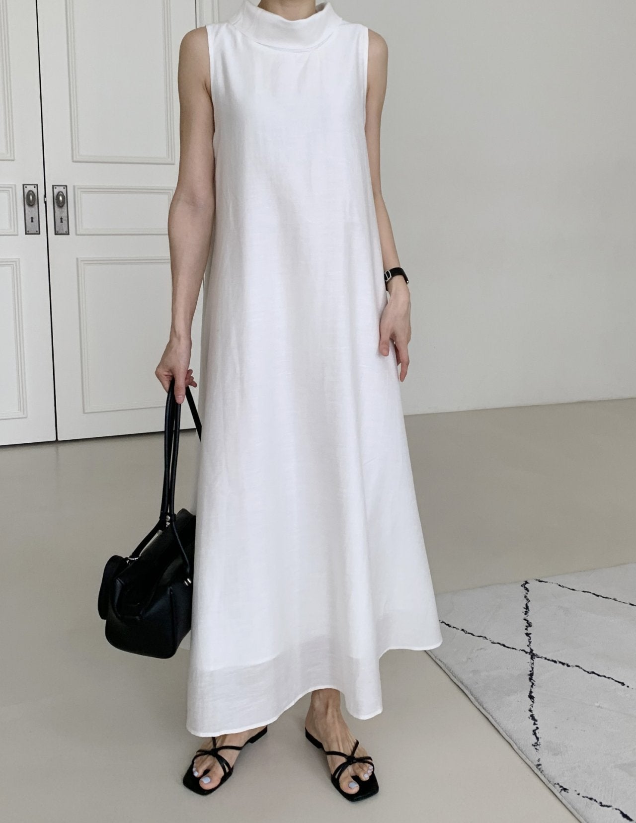 Elegant Satin Soirée Dress