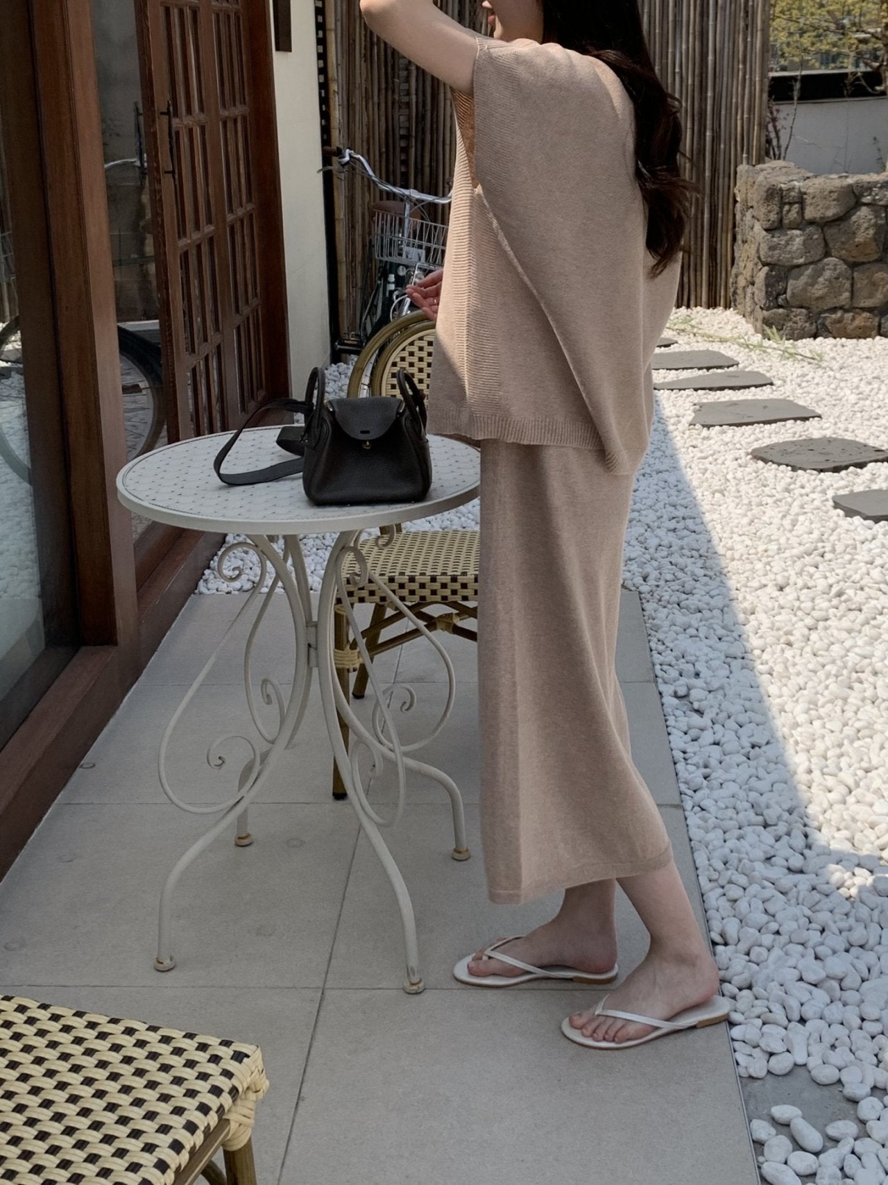 Holgament Artisan Linen Blend Two-Piece Set