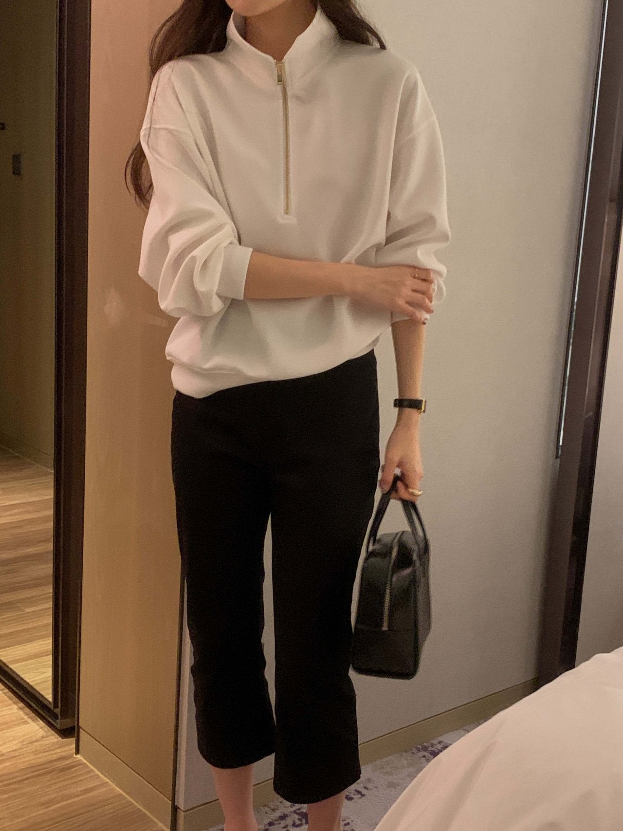 Premium Half Zip Sweatshirt