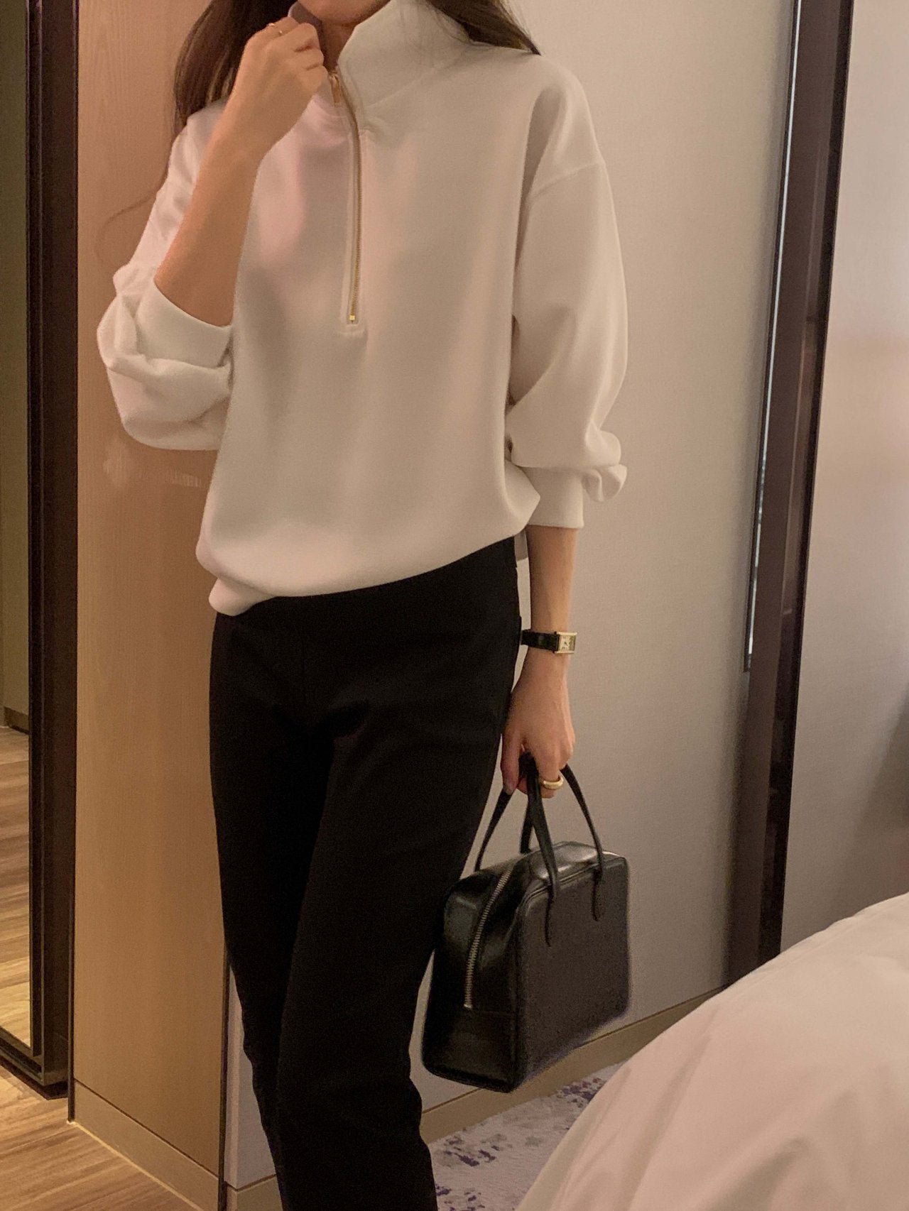 Premium Half Zip Sweatshirt