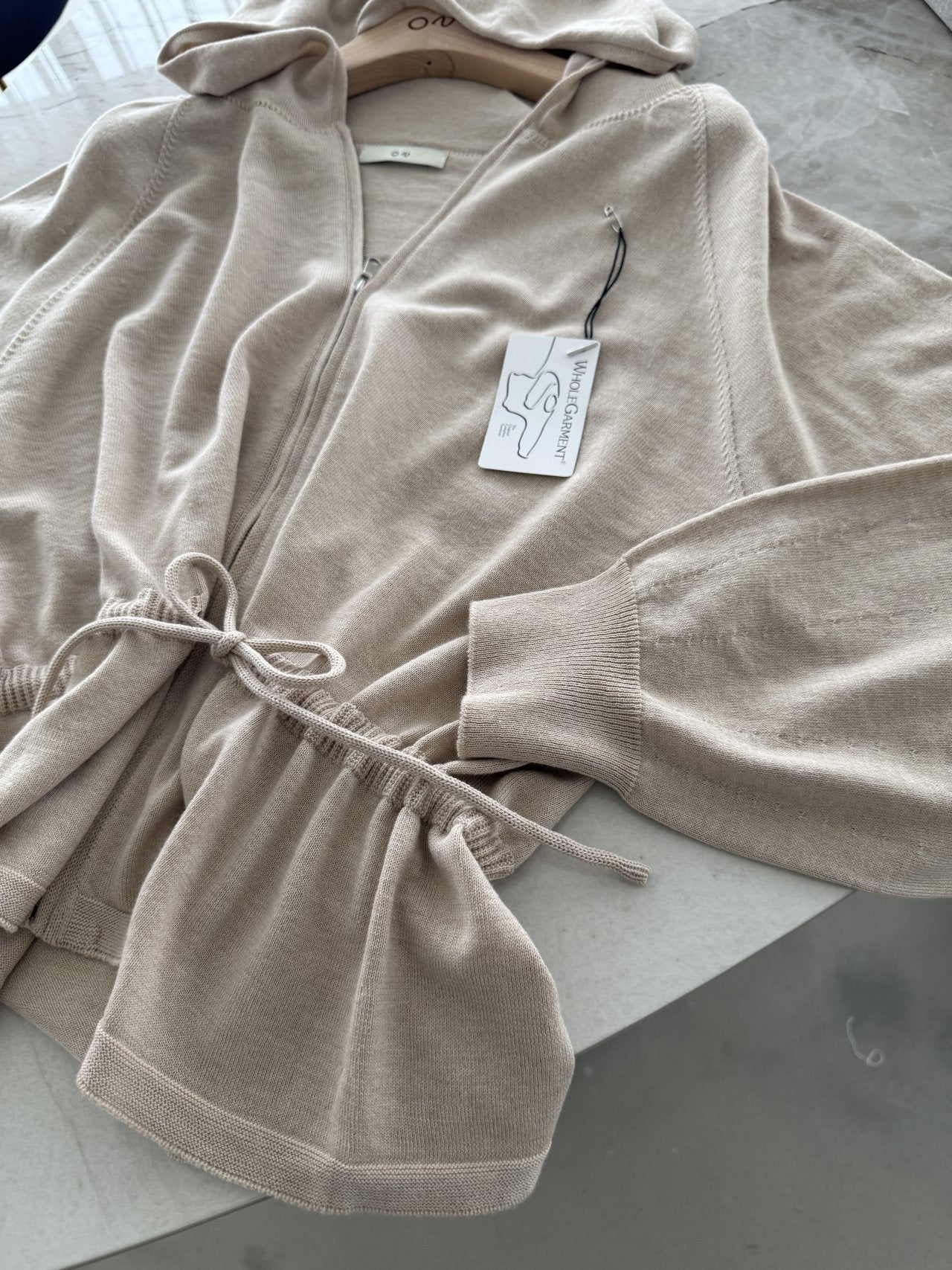 Premium Wool-Cotton Artisan Set-up - Pure Beige