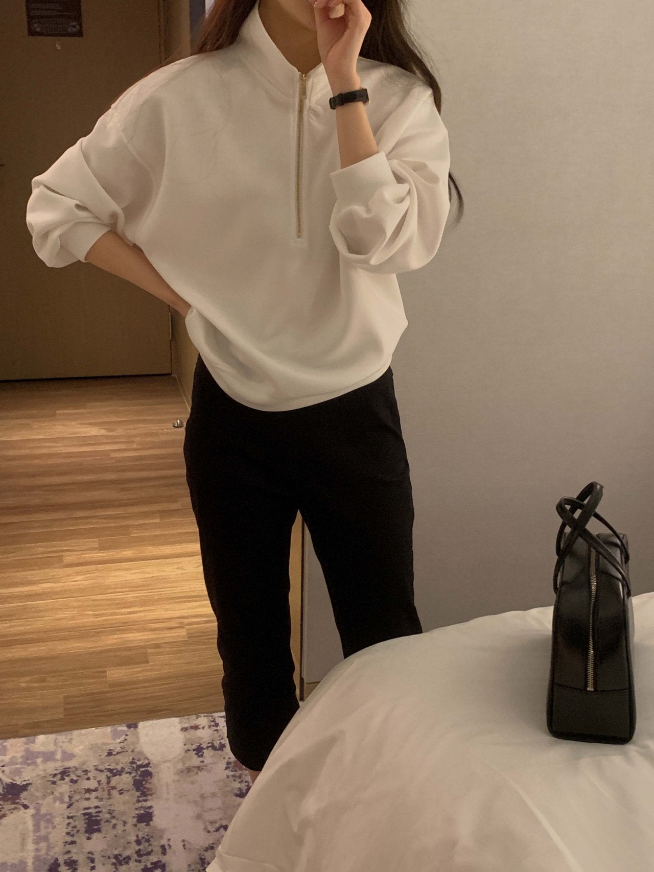 Premium Half Zip Sweatshirt