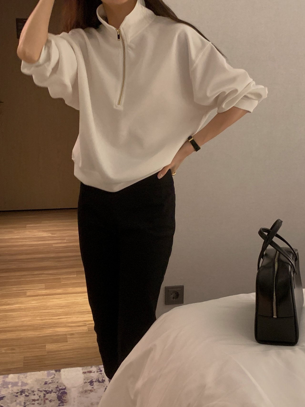 Premium Half Zip Sweatshirt