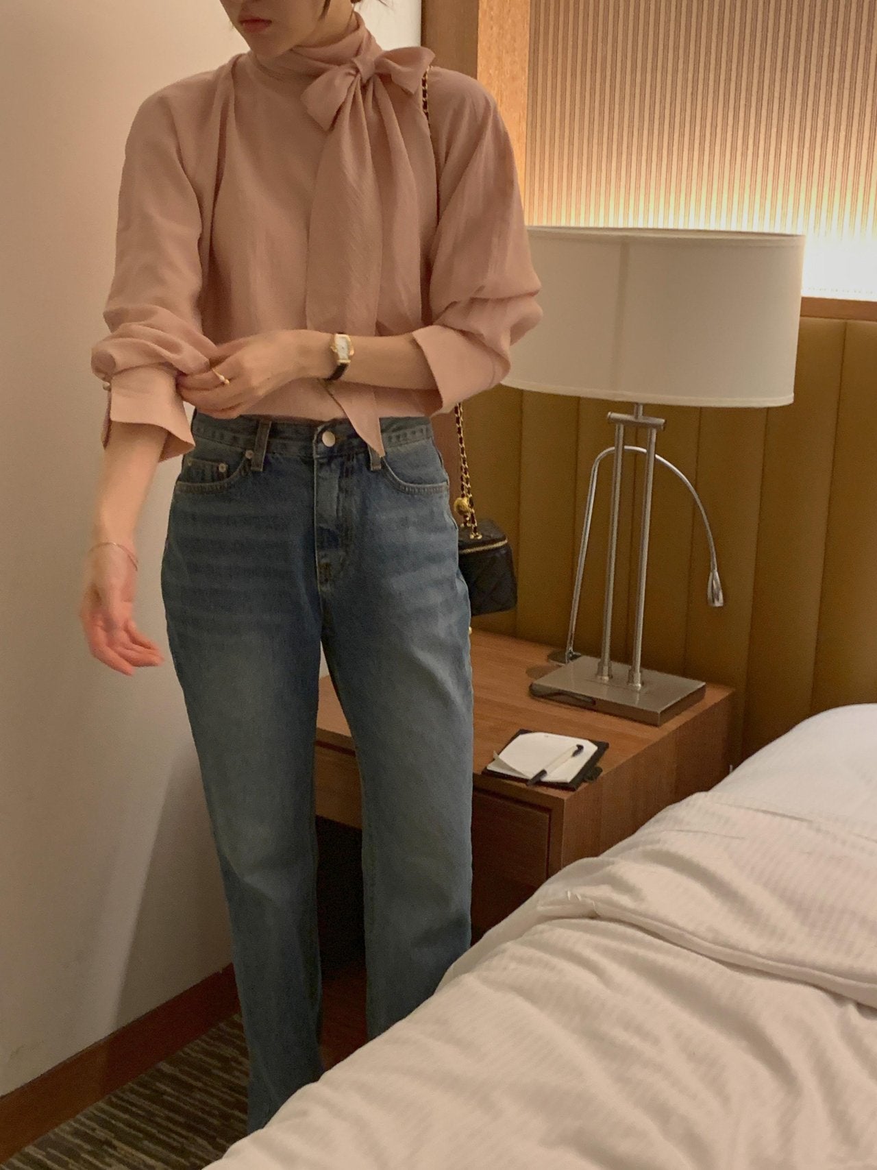 [Best Seller] Premium Raglan Tie Blouse