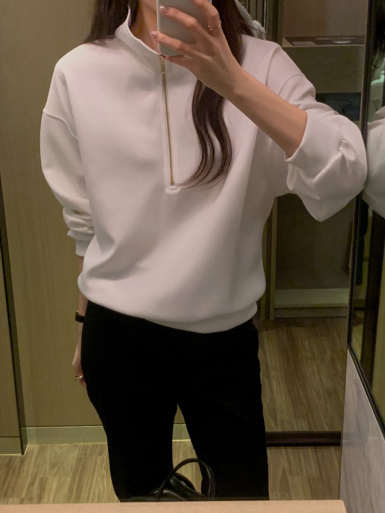 Premium Half Zip Sweatshirt
