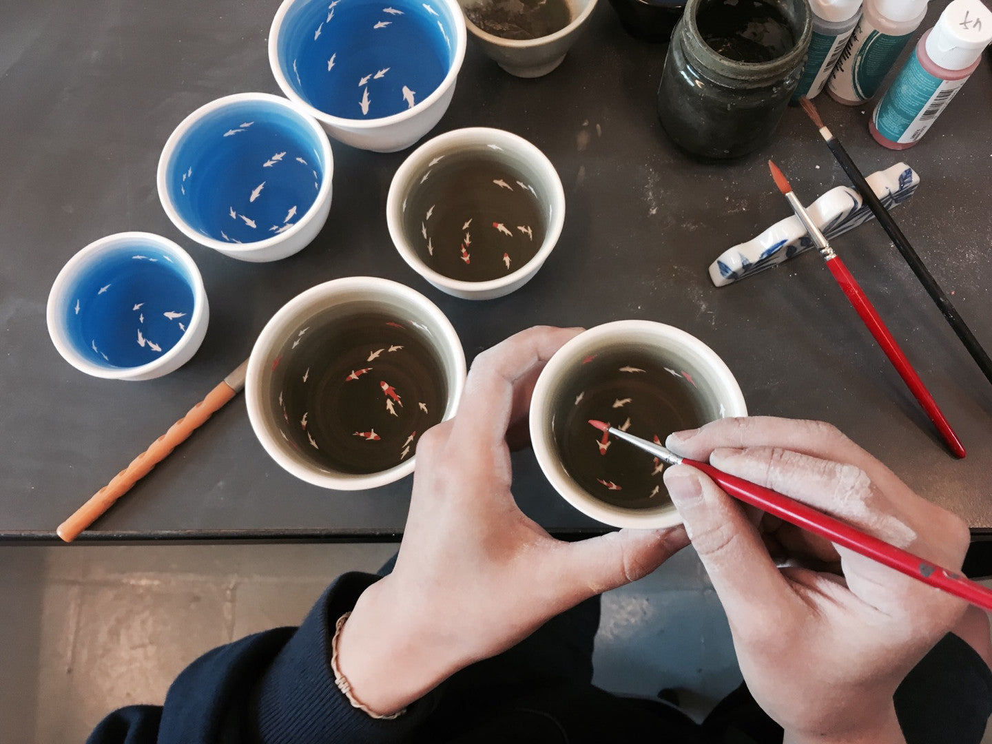 [Handmade Korean Ceramics] Pond Cup