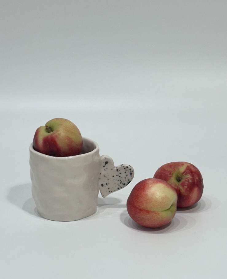 [Handmade Korean Ceramics] Heart Mug