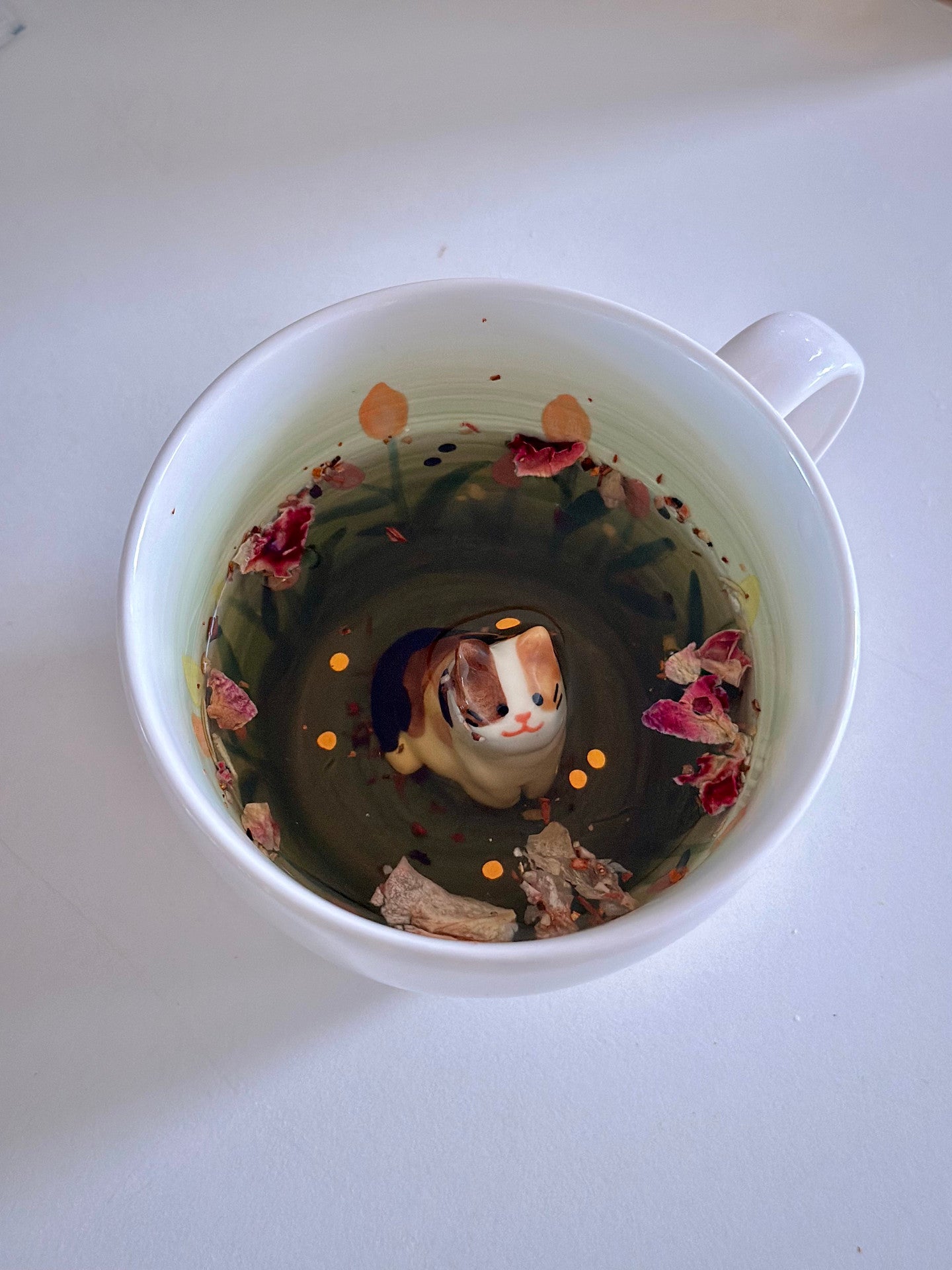 [Handmade Korean Ceramics] A Tiny Cat in Your Mug