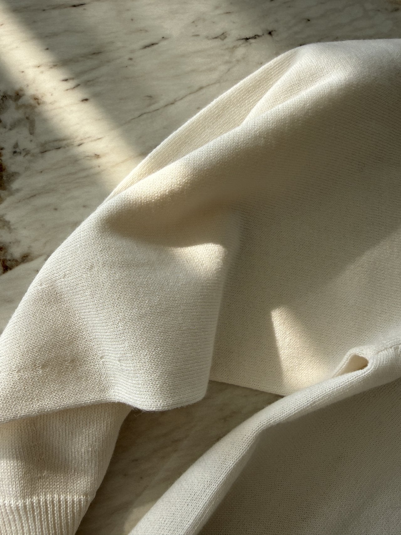 Signature Heart-Neck Cami & Cardigan Set - Cream Ivory