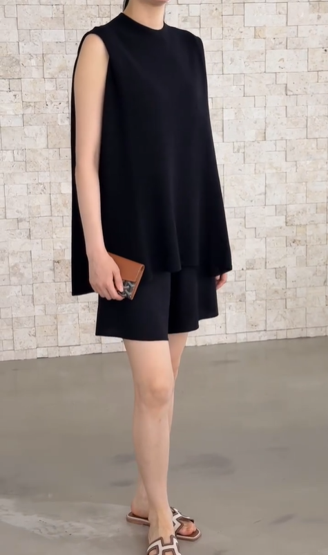 Linos WholeGarment Flow Top & Shorts Set