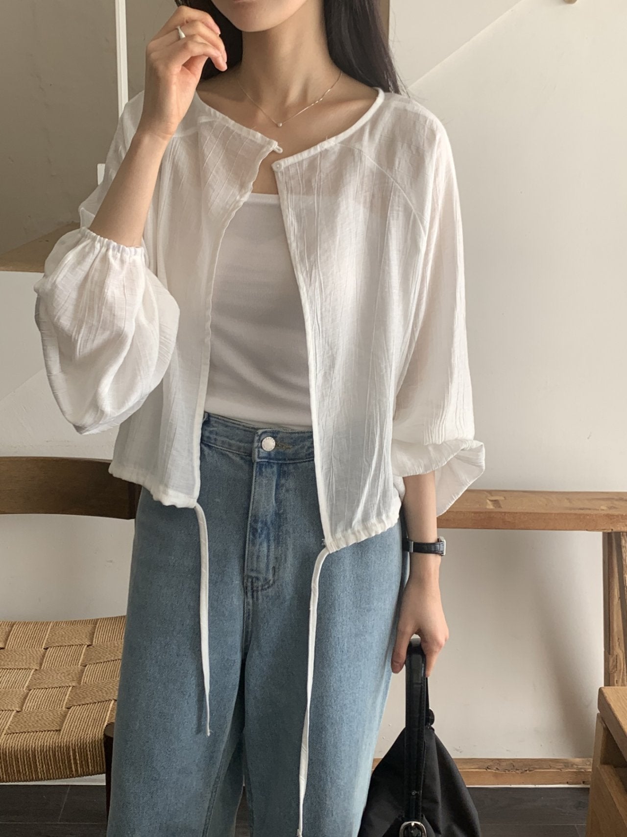 Two Way Back Slit Blouse