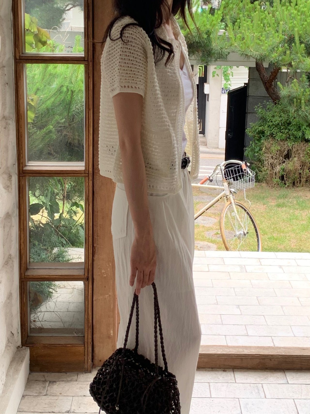 Lovely Knit Collar Cardigan