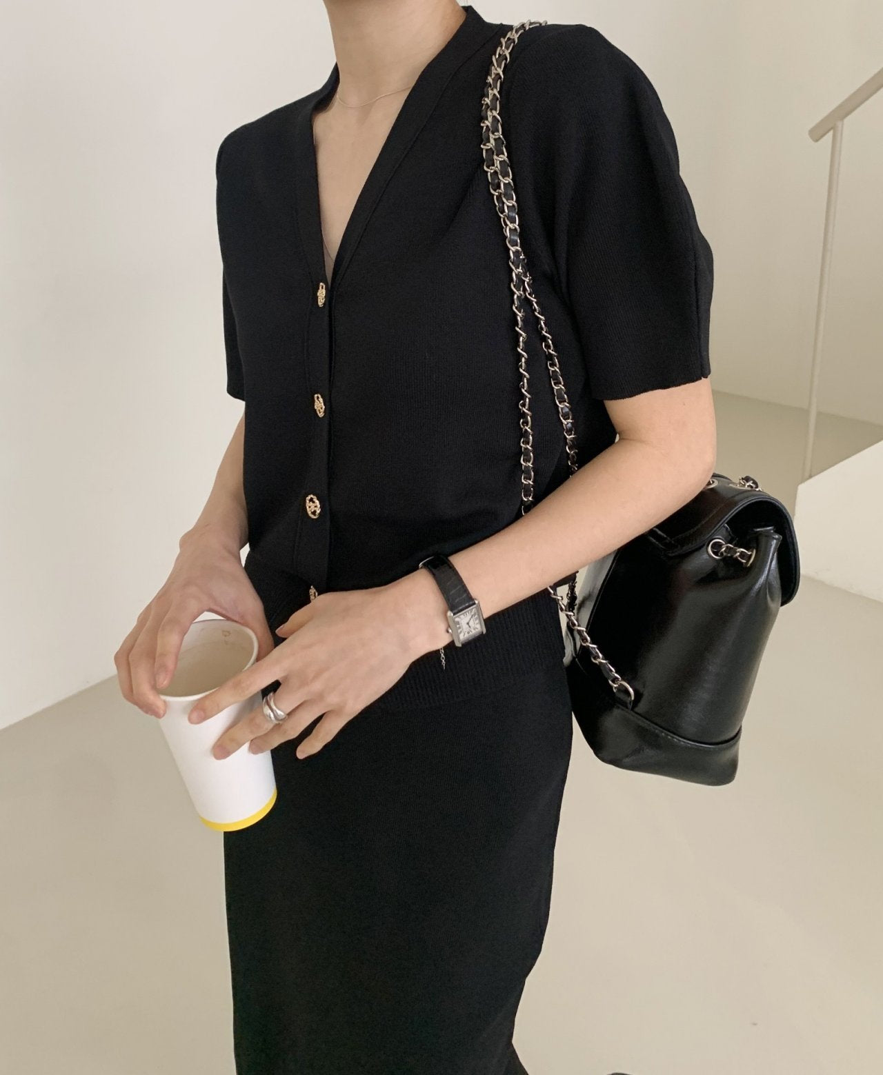 Perfect Knit Cardigan & Skirt Set