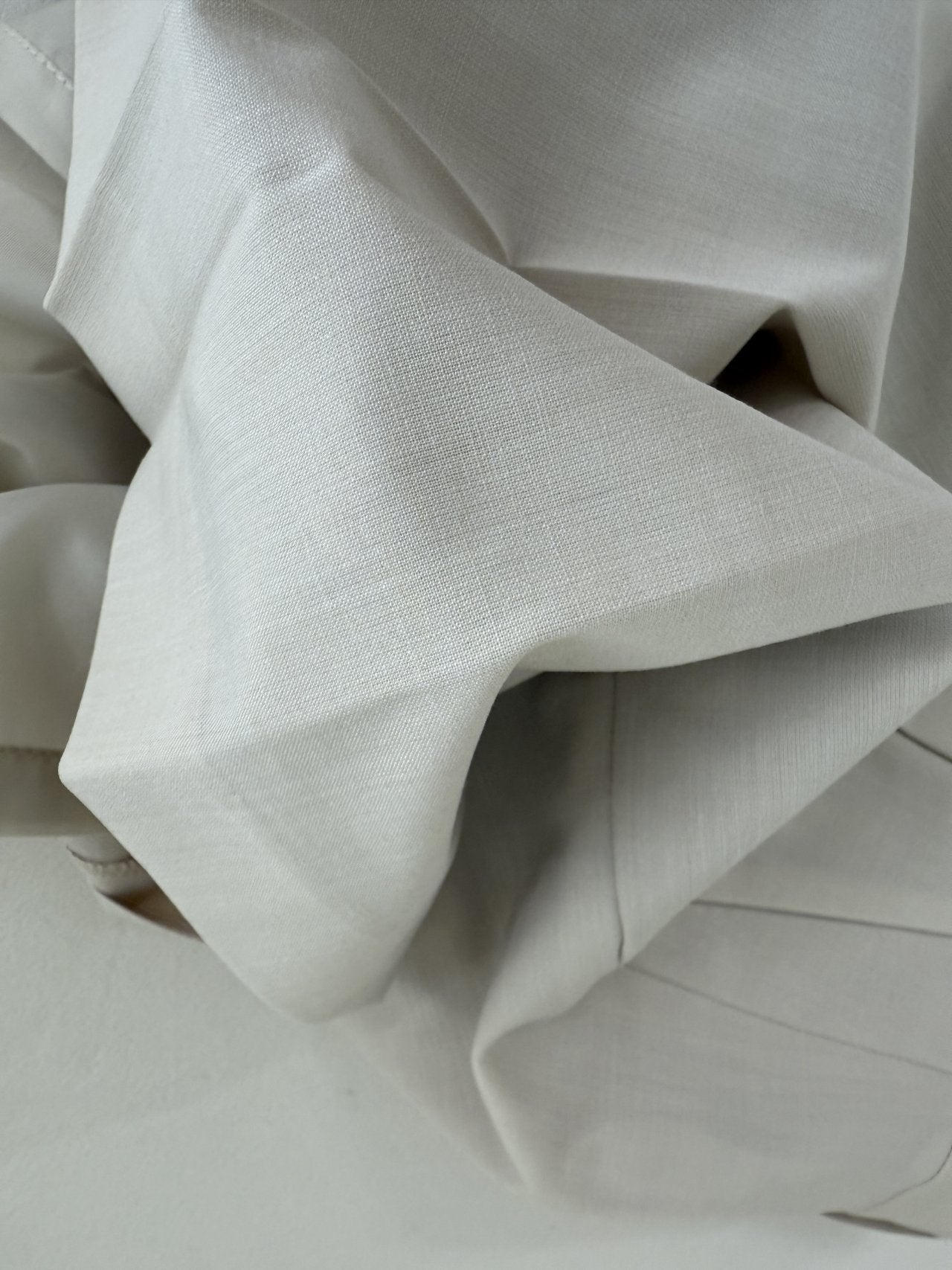 Summer Wool Tailored Suit Set - Light Beige