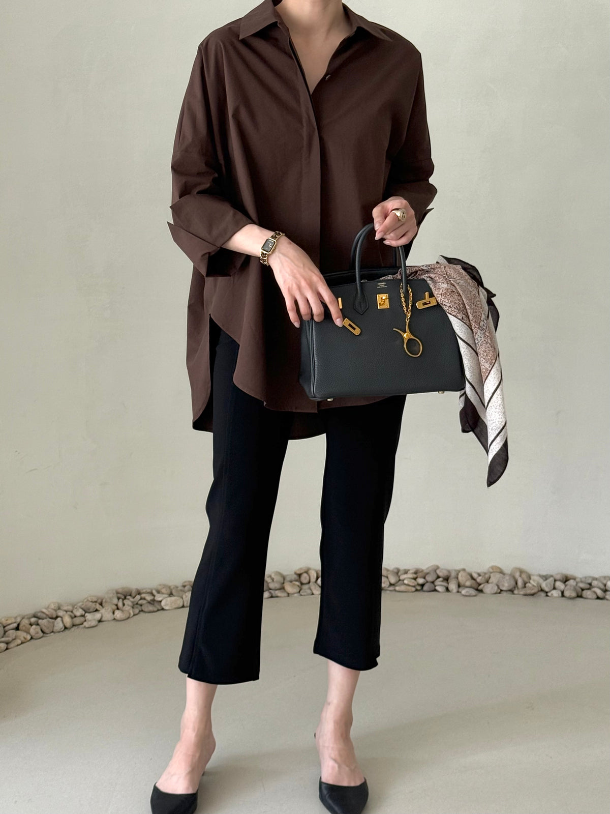 [Best Seller] Oversized Asymmetric Long Shirt