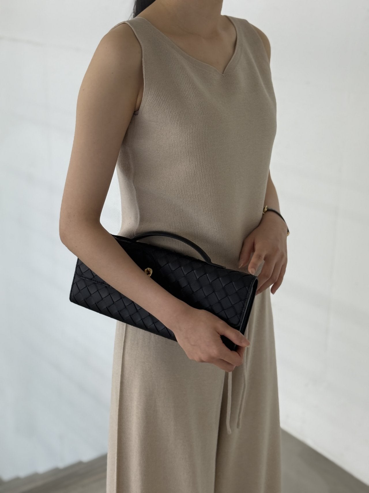 Premium Wool-Cotton Artisan Set-up - Pure Beige