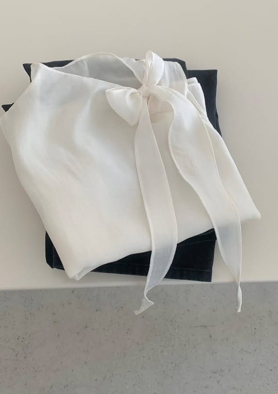 Tie Neck Sleeveless Blouse – Soft Feminine Silhouette