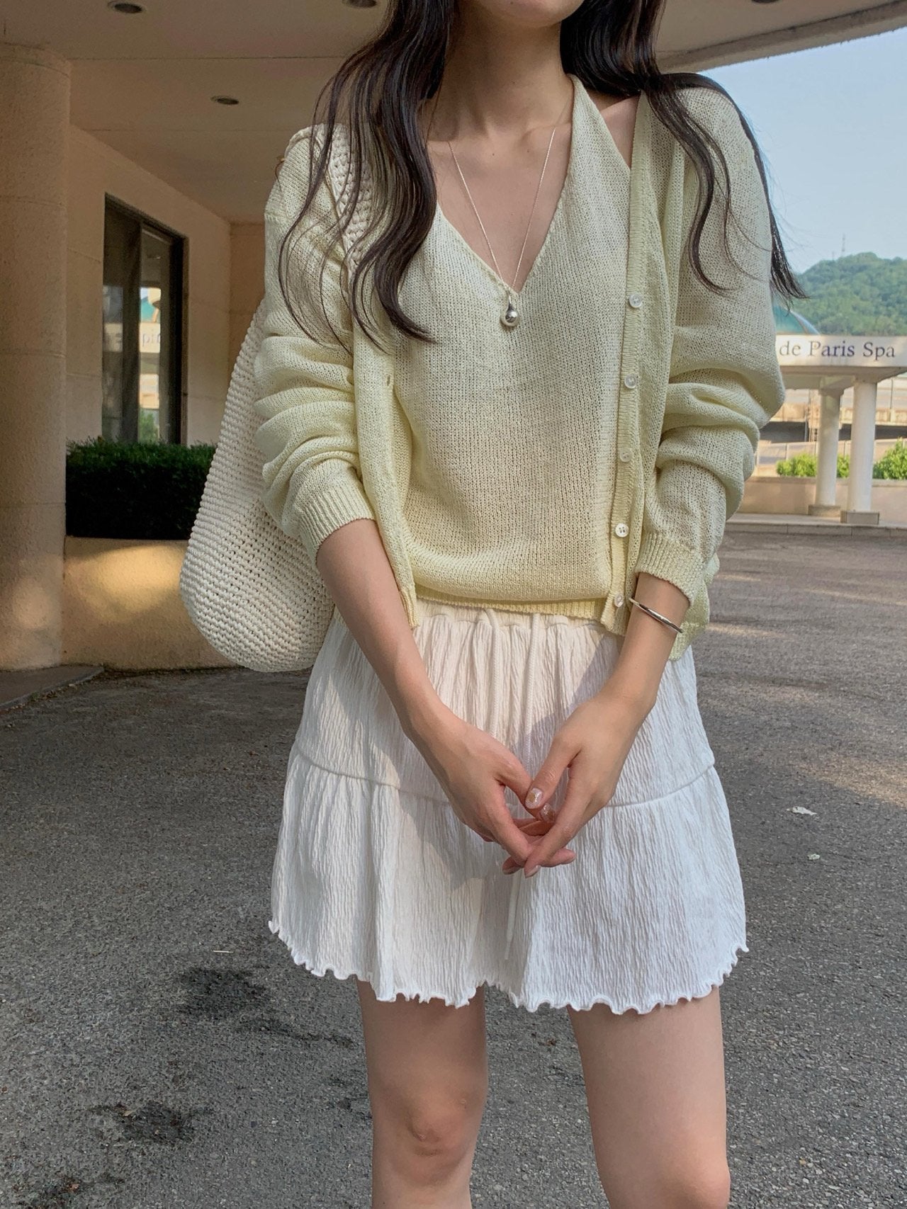 Halter Knit Cardigan