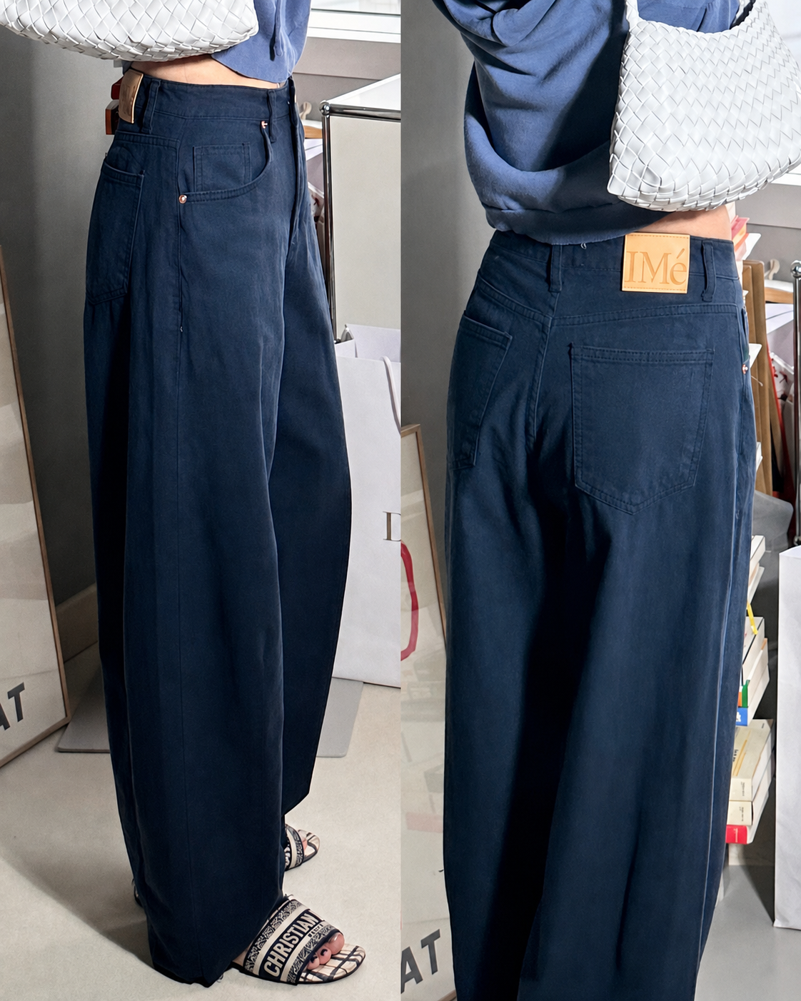 Linen Shaka Balloon Trousers