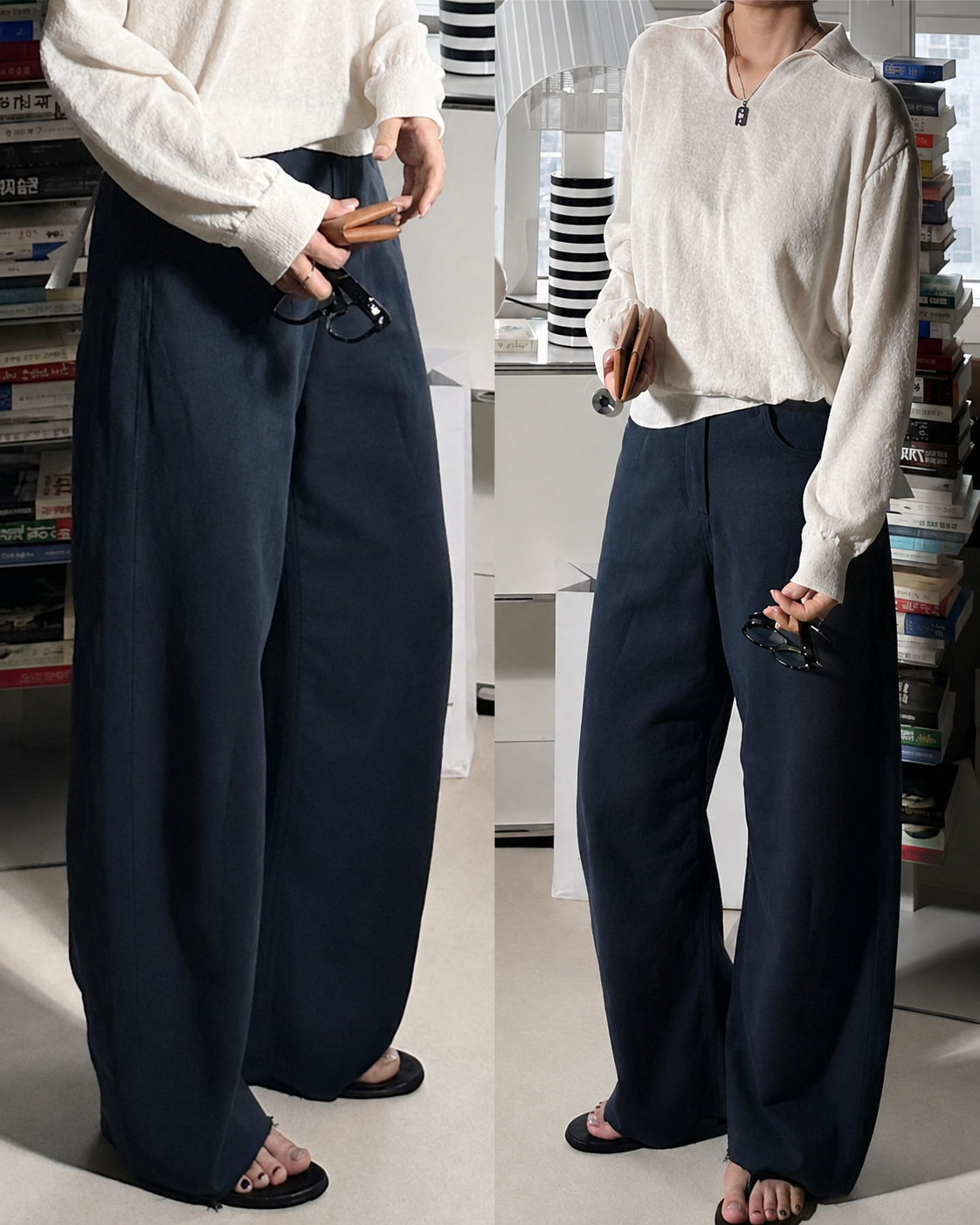 Linen Shaka Balloon Trousers