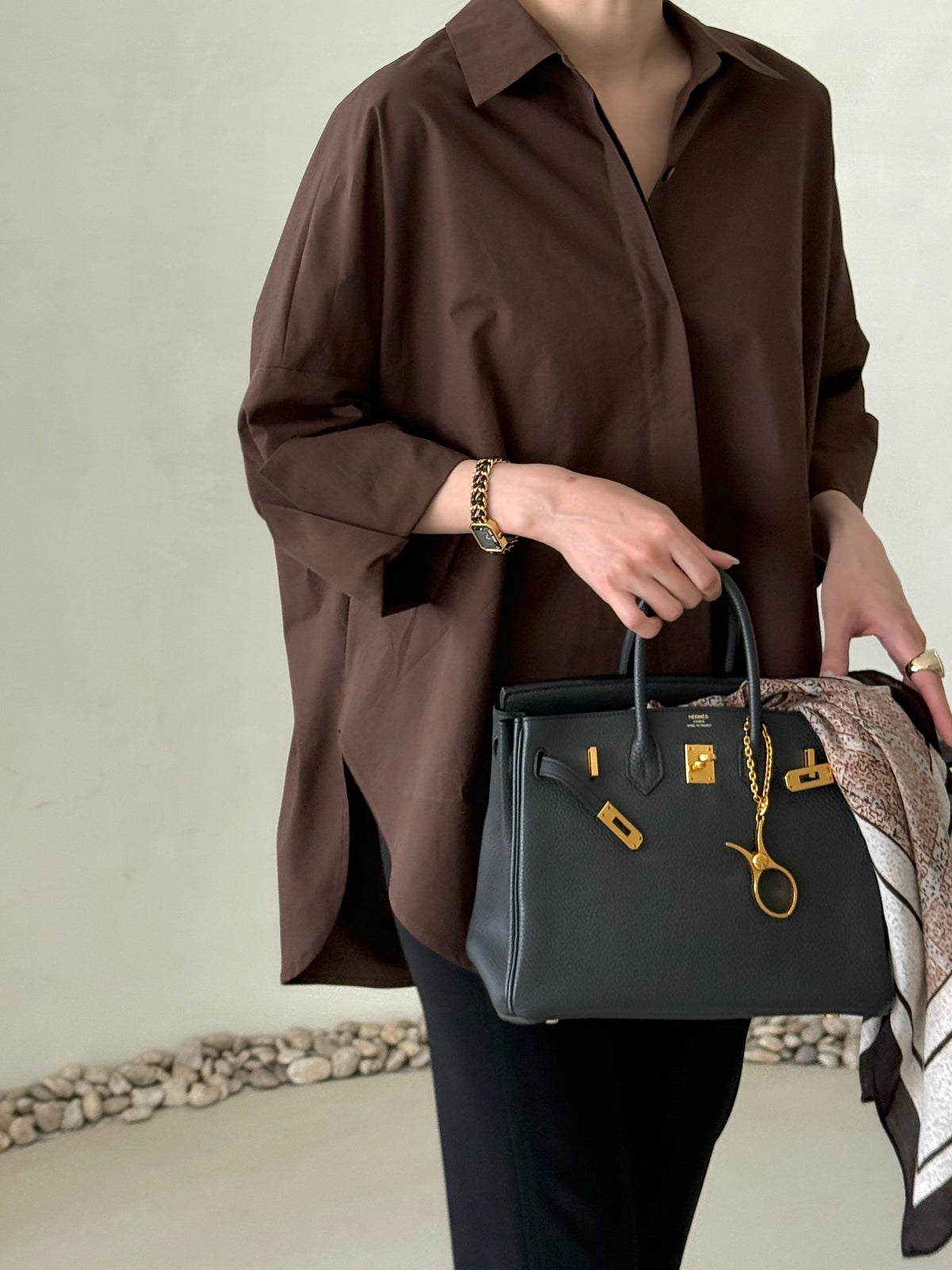[Best Seller] Oversized Asymmetric Long Shirt