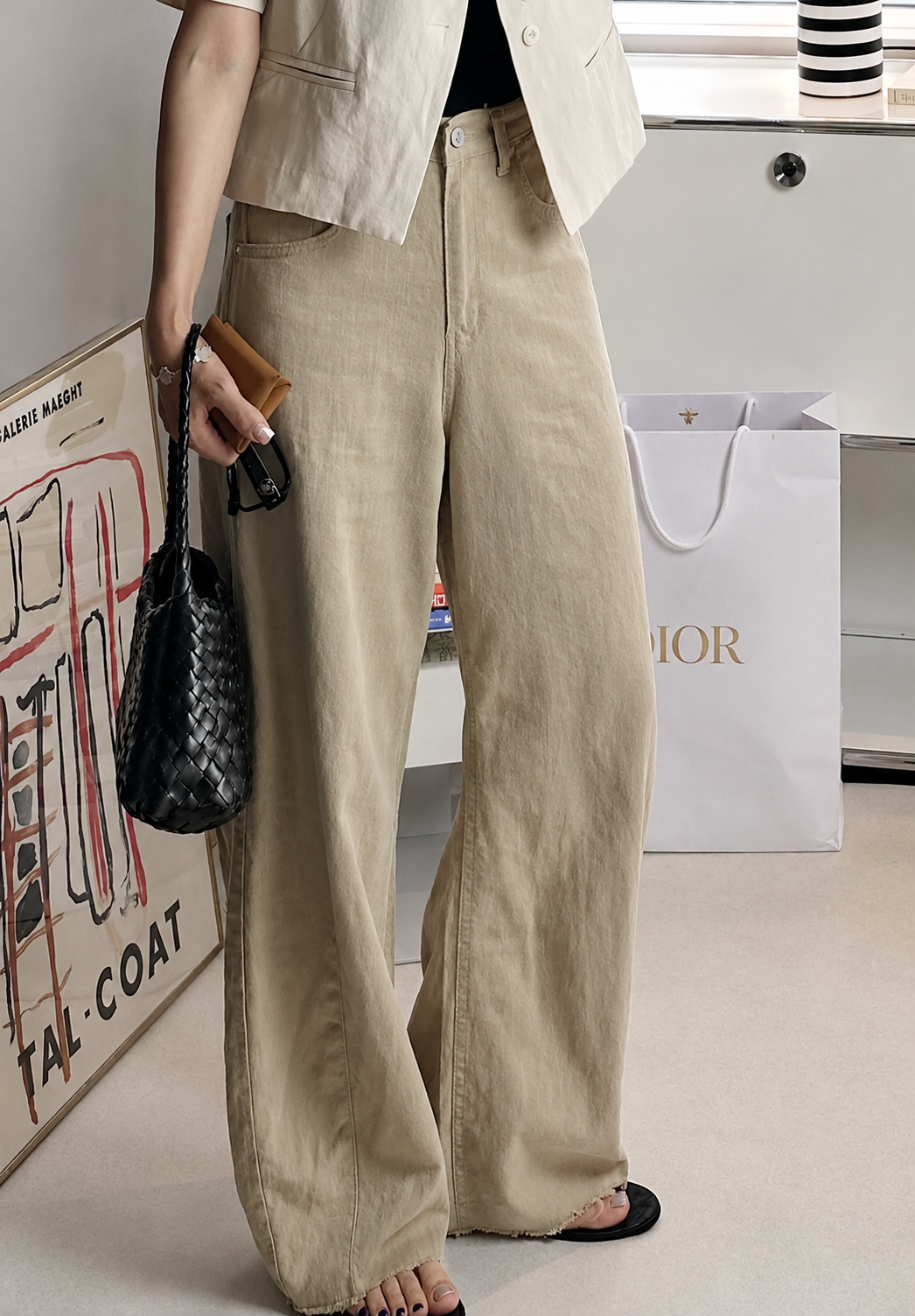 Linen Shaka Balloon Trousers