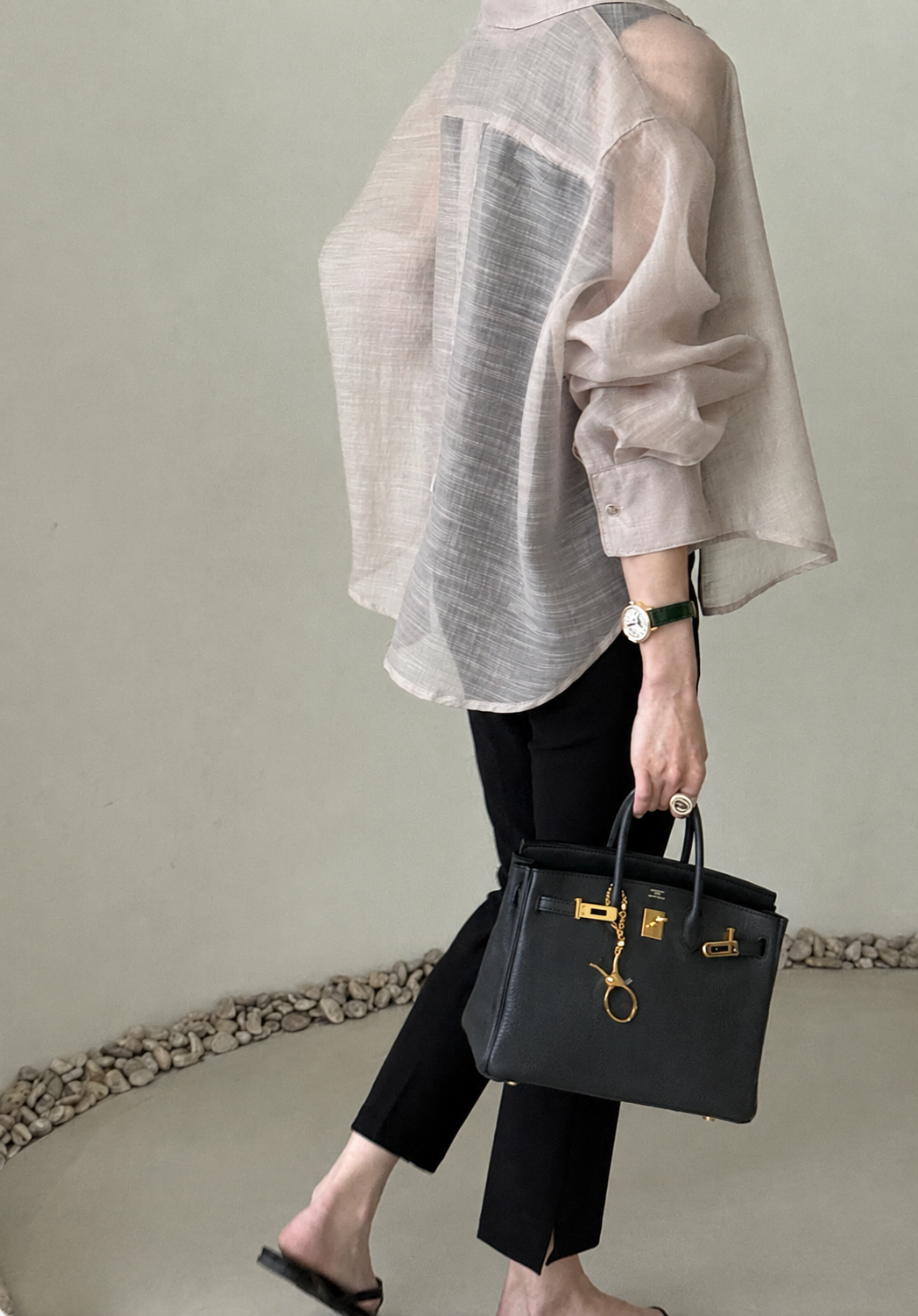 Airy Structure Volume Shirt