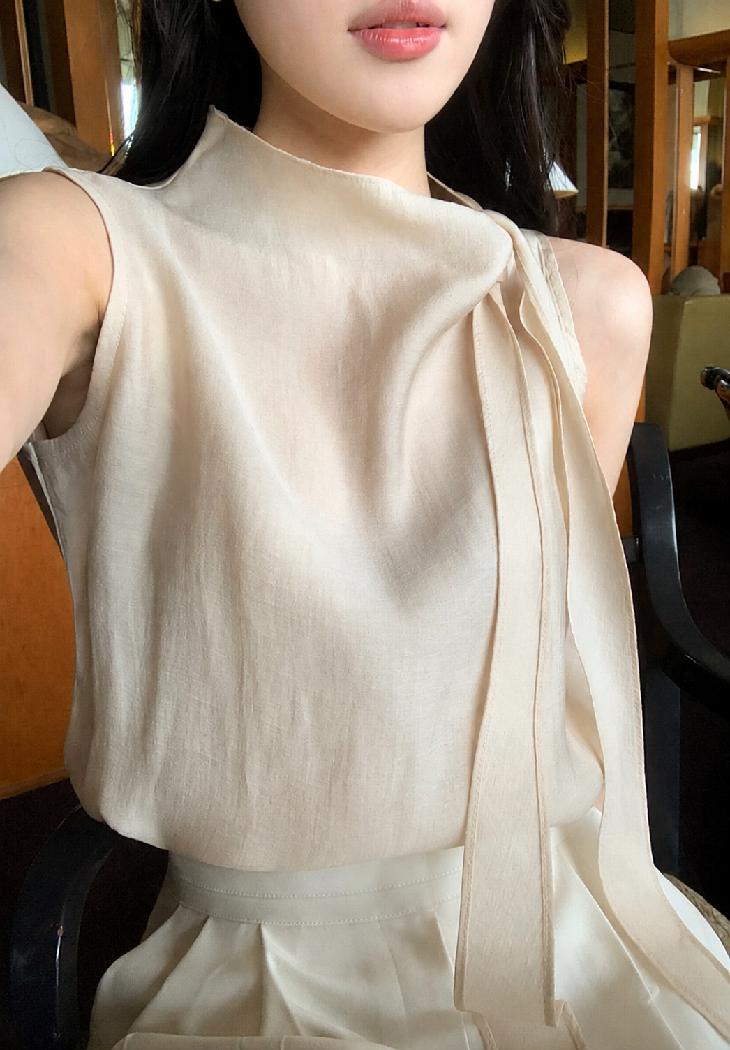 Élan Ribbon Blouse