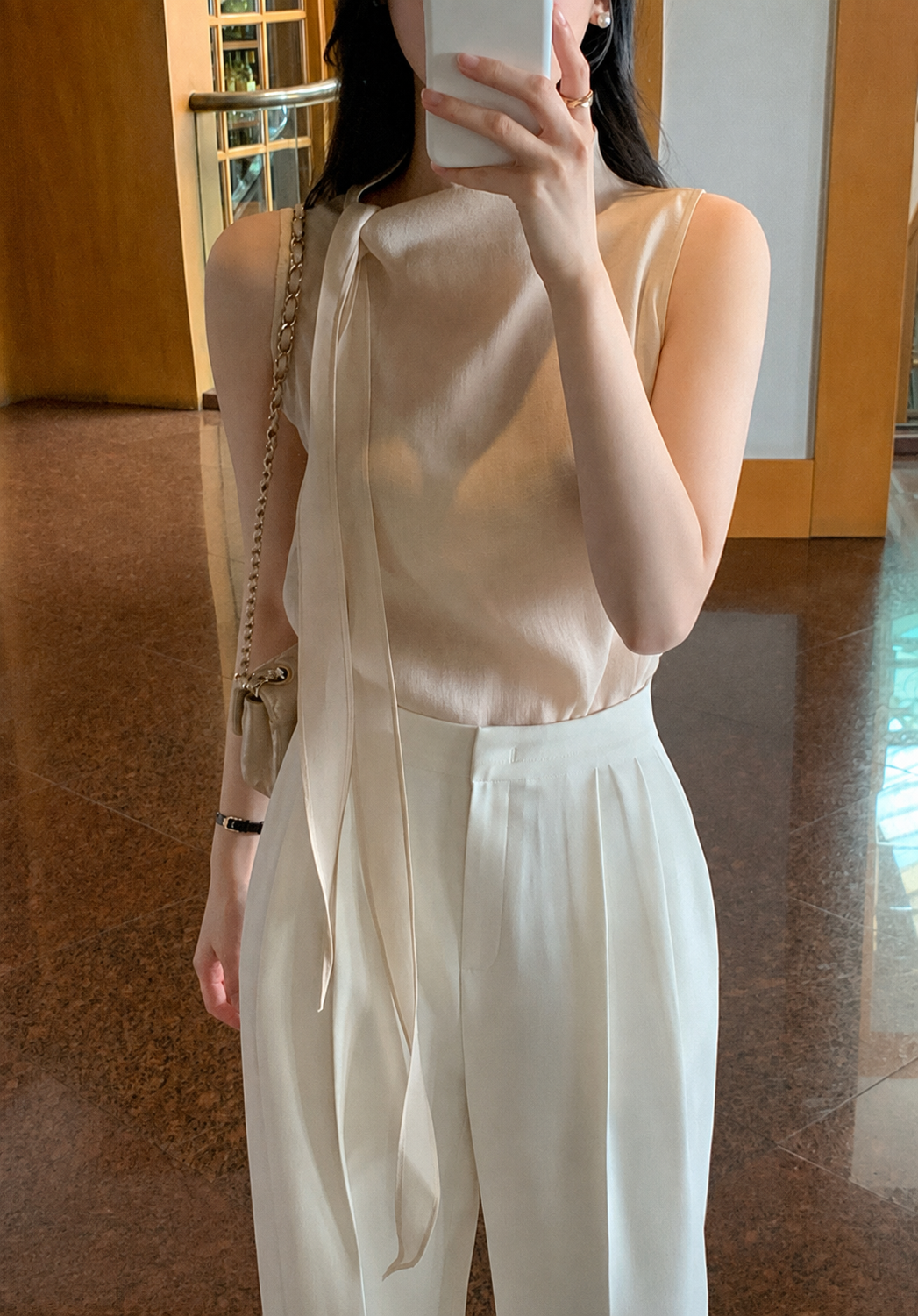Élan Ribbon Blouse