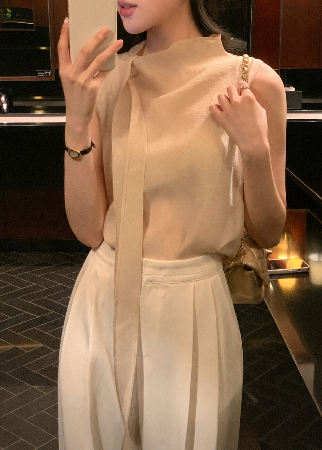 Élan Ribbon Blouse