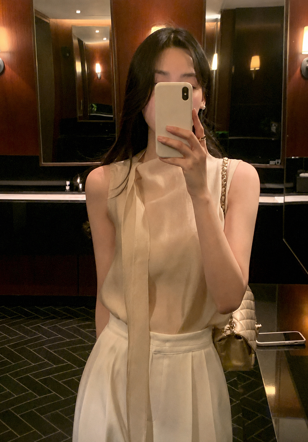 Élan Ribbon Blouse